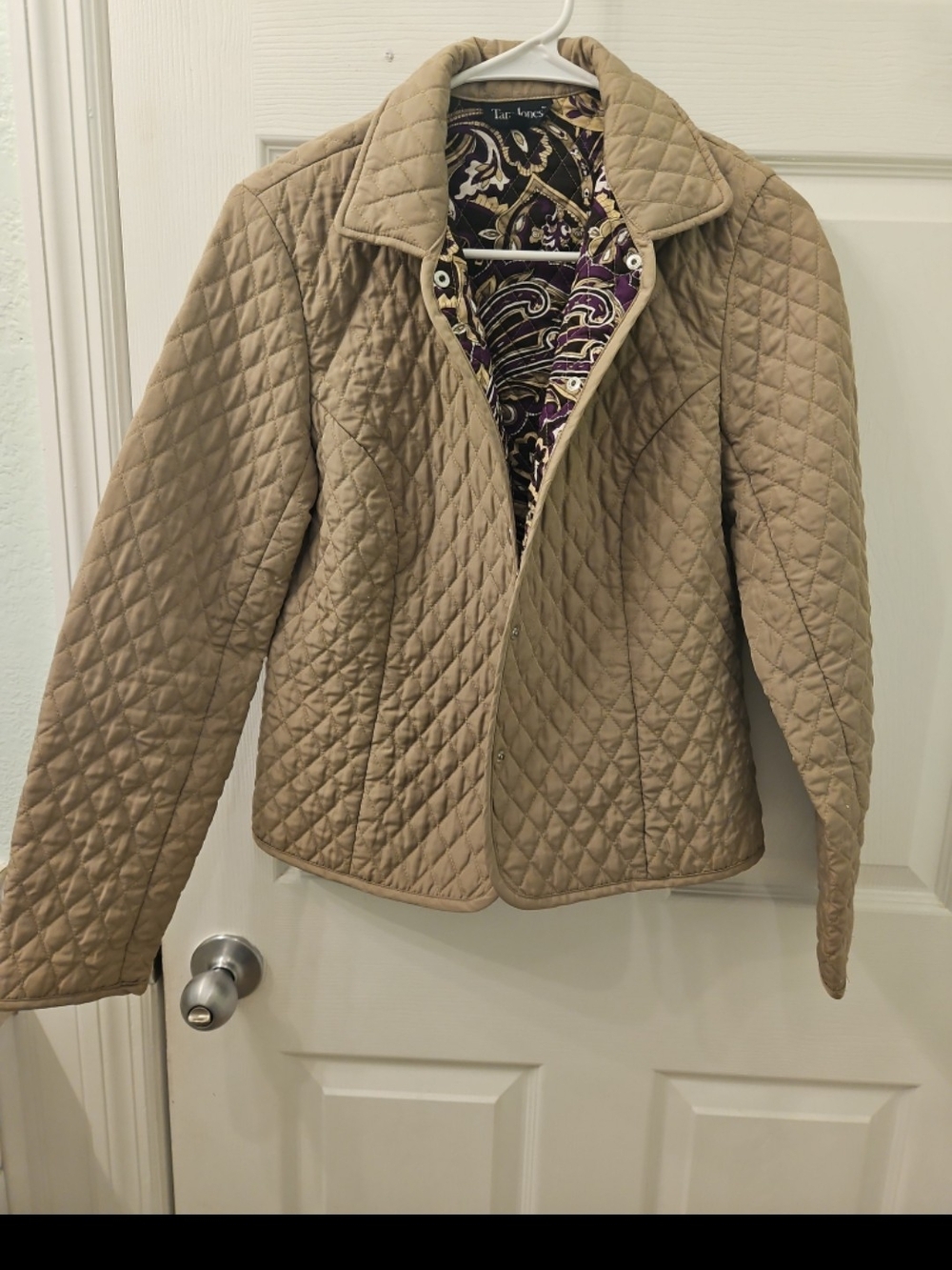 Women’s Quilted Jacket - Tan